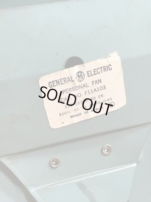General Electric社のメタル製の50〜60’sヴィンテージ扇風機