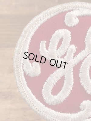 ゼネラルエレクトリックの“GE”の70年代ビンテージワッペン