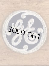 General Electric Embroidery Patch　ゼネラルエレクトリック　ビンテージ　ワッペン　パッチ　70年代〜