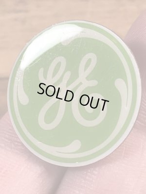 ゼネラルエレクトリックの“GE”の80年代ビンテージピンバッジ