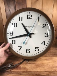 他の写真3: General Electric School Industrial Wall Clock　ゼネラルエレクトリック　ビンテージ　掛け時計　60〜70年代