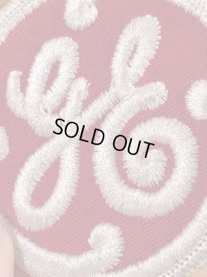 ゼネラルエレクトリックの“GE”の70年代ビンテージワッペン