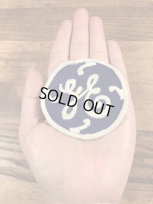 ゼネラルエレクトリックの“GE”の70年代ビンテージワッペン