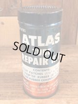 Atlas Supply “Atlas Tube Repair Kit” Tin Can　アトラス　ビンテージ　ブリキ缶　40〜50年代
