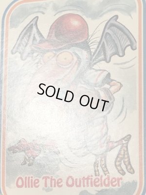 LEAF社製のベースボールモンスターの80年代ビンテージシールカード