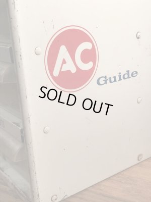 ACスパークプラグの店頭用の50〜60年代ビンテージディスプレイケース