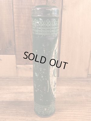 The Fisk Rubber社製のチョークの粉が入っていた30年代ビンテージブリキ缶