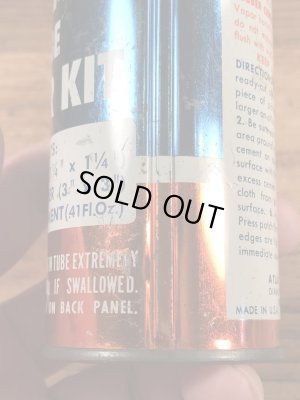 Atlas Supply社製のチューブリペアキットの40〜50’sヴィンテージTin缶