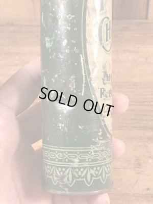 The Fisk Rubber社製のチョークの粉が入っていた30’sヴィンテージTin缶