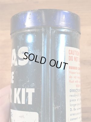 Atlas Supply社製のチューブリペアキットの40〜50年代ビンテージブリキ缶