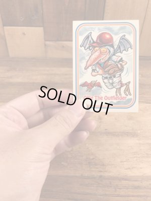 LEAF社製のベースボールモンスターの80年代ビンテージシールカード