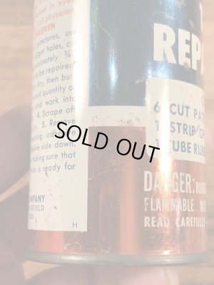 Atlas Supply社製のチューブリペアキットの40〜50’sヴィンテージTin缶