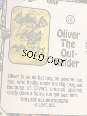 LEAF社製のBaseball Awesome All Starsの80’sヴィンテージステッカーカード