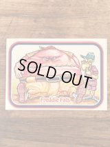 LEAF Baseball Awesome All Stars Stickers “Freddie Fats” 9　ベースボールオウサムオールスターズ　ビンテージ　ステッカーカード　80年代