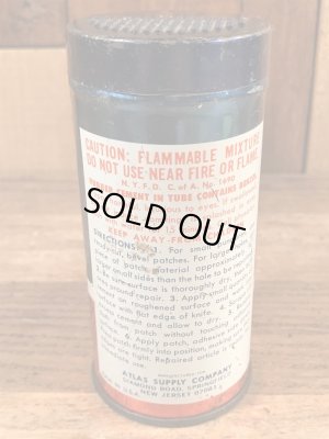 Atlas Supply社製のチューブリペアキットの40〜50’sヴィンテージTin缶