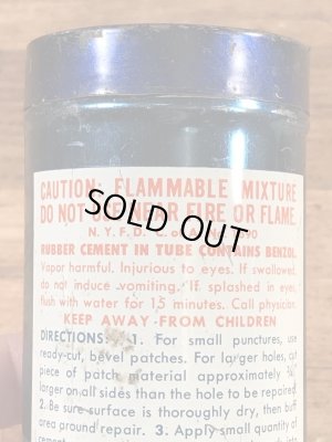 Atlas Supply社製のチューブリペアキットの40〜50年代ビンテージブリキ缶