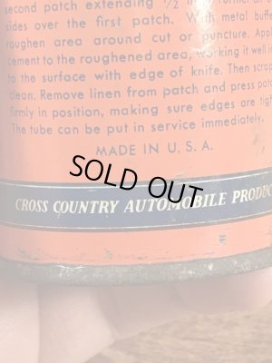 画像20: Sears Roebuck And Co “Cross Country” Tube Repair Kit Tin Can シアーズローバックス ビンテージ ブリキ缶 40〜50年代