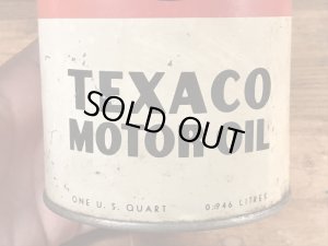 Texacoのモーターオイルの40〜50’sヴィンテージTin缶