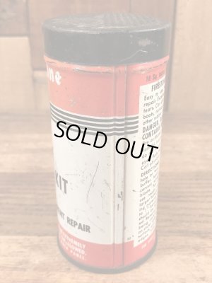 Firestoneのタイヤチューブのリペアキットが入っていた40〜50’sヴィンテージTin缶