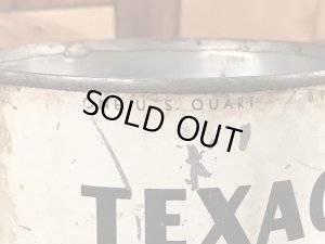 Texacoのモーターオイルの40〜50’sヴィンテージTin缶