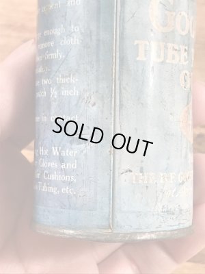 BFグッドリッチのチューブリペアキットが入っていた40〜50年代ビンテージブリキ缶