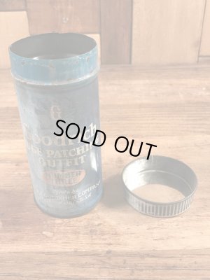 The B.F.Goodrichのチューブリペアキットが入っていた40〜50’sヴィンテージTin缶