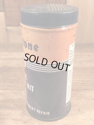 Firestoneのタイヤチューブのリペアキットが入っていた40〜50’sヴィンテージTin缶