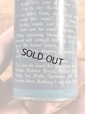 BFグッドリッチのチューブリペアキットが入っていた40〜50年代ビンテージブリキ缶