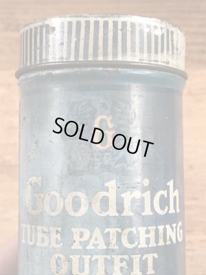BFグッドリッチのチューブリペアキットが入っていた40〜50年代ビンテージブリキ缶