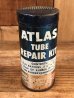 Atlas Supply社製のチューブリペアキットの40〜50年代ビンテージブリキ缶