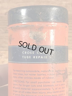 画像13: Sears Roebuck And Co “Cross Country” Tube Repair Kit Tin Can シアーズローバックス ビンテージ ブリキ缶 40〜50年代