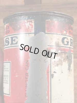 Scientifically Manufacturedのグリスが入っていた50年代ビンテージブリキ缶