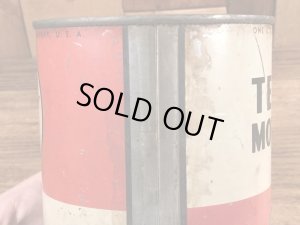 テキサコのモーターオイルの40〜50年代ビンテージブリキ缶