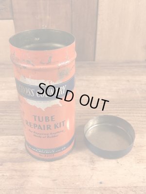 画像19: Sears Roebuck And Co “Cross Country” Tube Repair Kit Tin Can シアーズローバックス ビンテージ ブリキ缶 40〜50年代