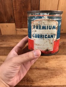 他の写真3: Premium Lubricant Tin Can　プレミアムルーブリカント　ビンテージ　ブリキ缶　50年代