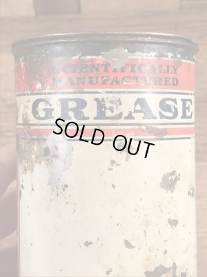 Scientifically Manufacturedのグリスが入っていた50年代ビンテージブリキ缶