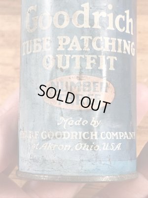 The B.F.Goodrichのチューブリペアキットが入っていた40〜50’sヴィンテージTin缶