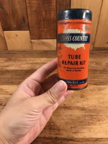 他の写真3: Sears Roebuck And Co “Cross Country” Tube Repair Kit Tin Can　シアーズローバックス　ビンテージ　ブリキ缶　40〜50年代