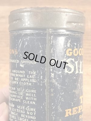 グッドイヤーのタイヤチューブのリペアキットが入っていた40〜50年代ビンテージブリキ缶