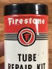 Firestoneのタイヤチューブのリペアキットが入っていた40〜50’sヴィンテージTin缶