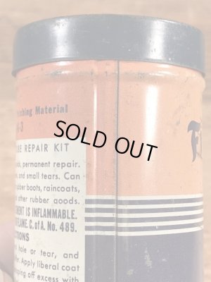 Firestoneのタイヤチューブのリペアキットが入っていた40〜50’sヴィンテージTin缶