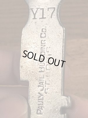 アメリカの刑務所で使われていたジェイル物のビンテージの鍵