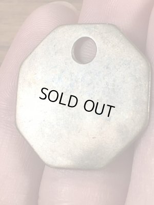 B.P.D.“21-16”のツールのビンテージ真鍮タグ