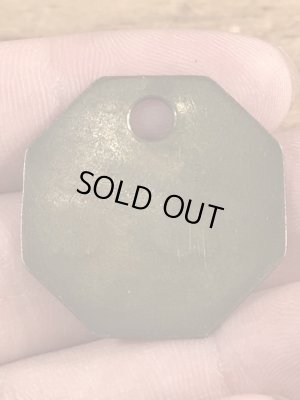 B.P.D.“21B 52”と書かれたツールに付いていたヴィンテージブラスタグ