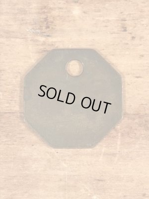 B.P.D.“21-42”のツールのビンテージ真鍮タグ