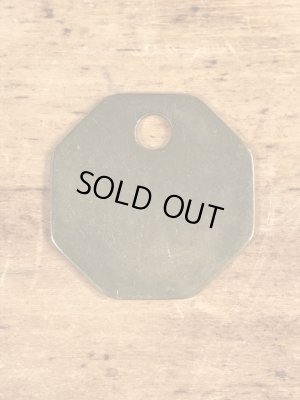 B.P.D.“21-16”と書かれたツールに付いていたヴィンテージブラスタグ