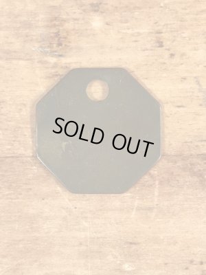 B.P.D.“21-16”と書かれたツールに付いていたヴィンテージブラスタグ