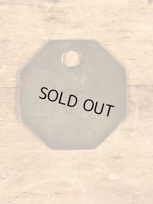 B.P.D.“21B 52”と書かれたツールに付いていたヴィンテージブラスタグ