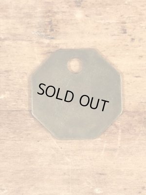 B.P.D.“21-16”と書かれたツールに付いていたヴィンテージブラスタグ