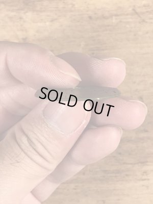 アンティークのブラス製のヴィンテージツールタグ